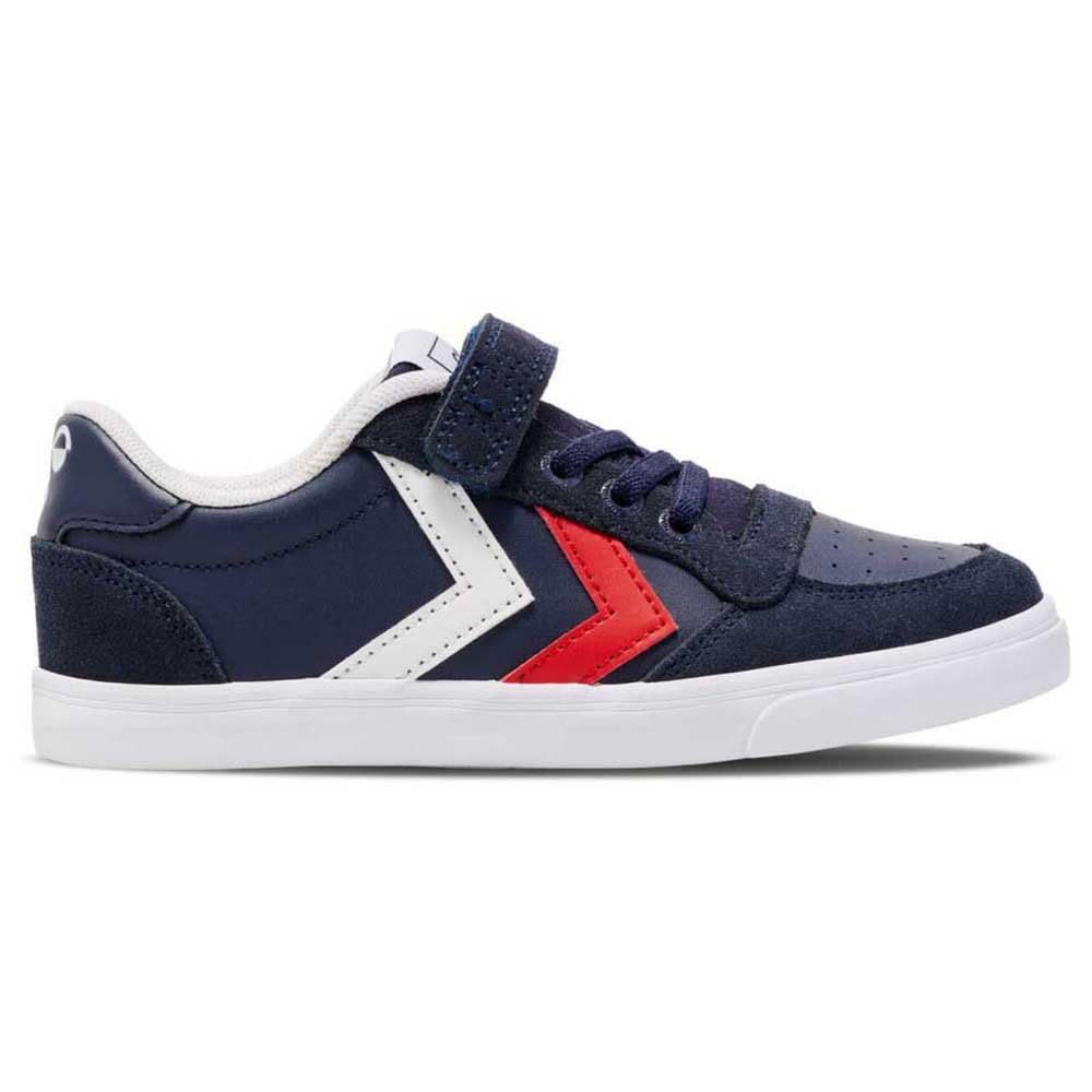 hummel Velcro High Slimmer Stadil Children's Trainers Size, Peacoat, 5 UK