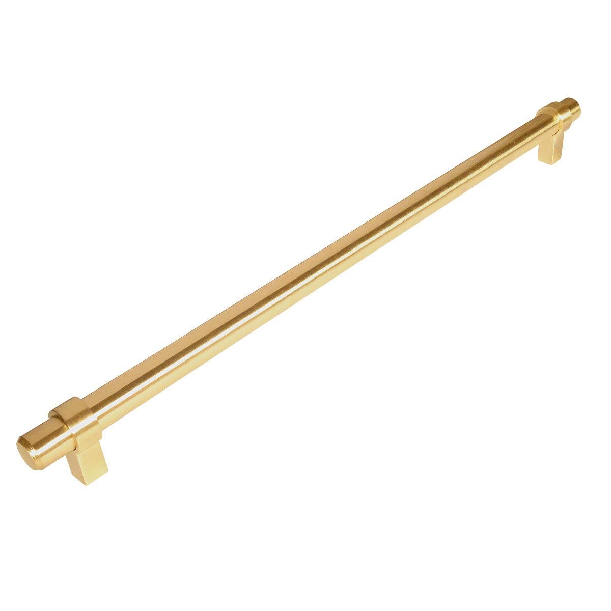 5 Pack - Cosmas 161-319BB Brushed Brass Cabinet Bar Handle Pull - 12-5/8" Inch (319mm) Hole Centers