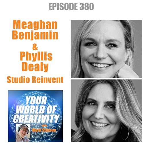 Meaghan Benjamin and Phyllis Dealy, Studio Reinvent Podcast Por arte de portada