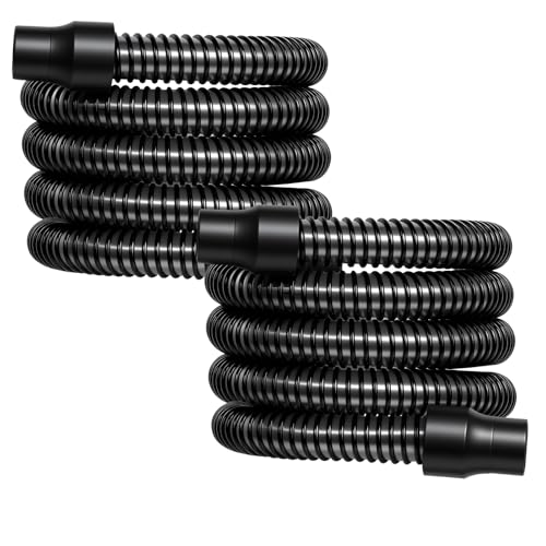 Universal CPAP-Schlauch, 2 Stück Atemgerät Schlauch 180CM CPAP Ersatzschlauch Beatmungsgerät Zubehör für CPAP, BIPAP Therapie