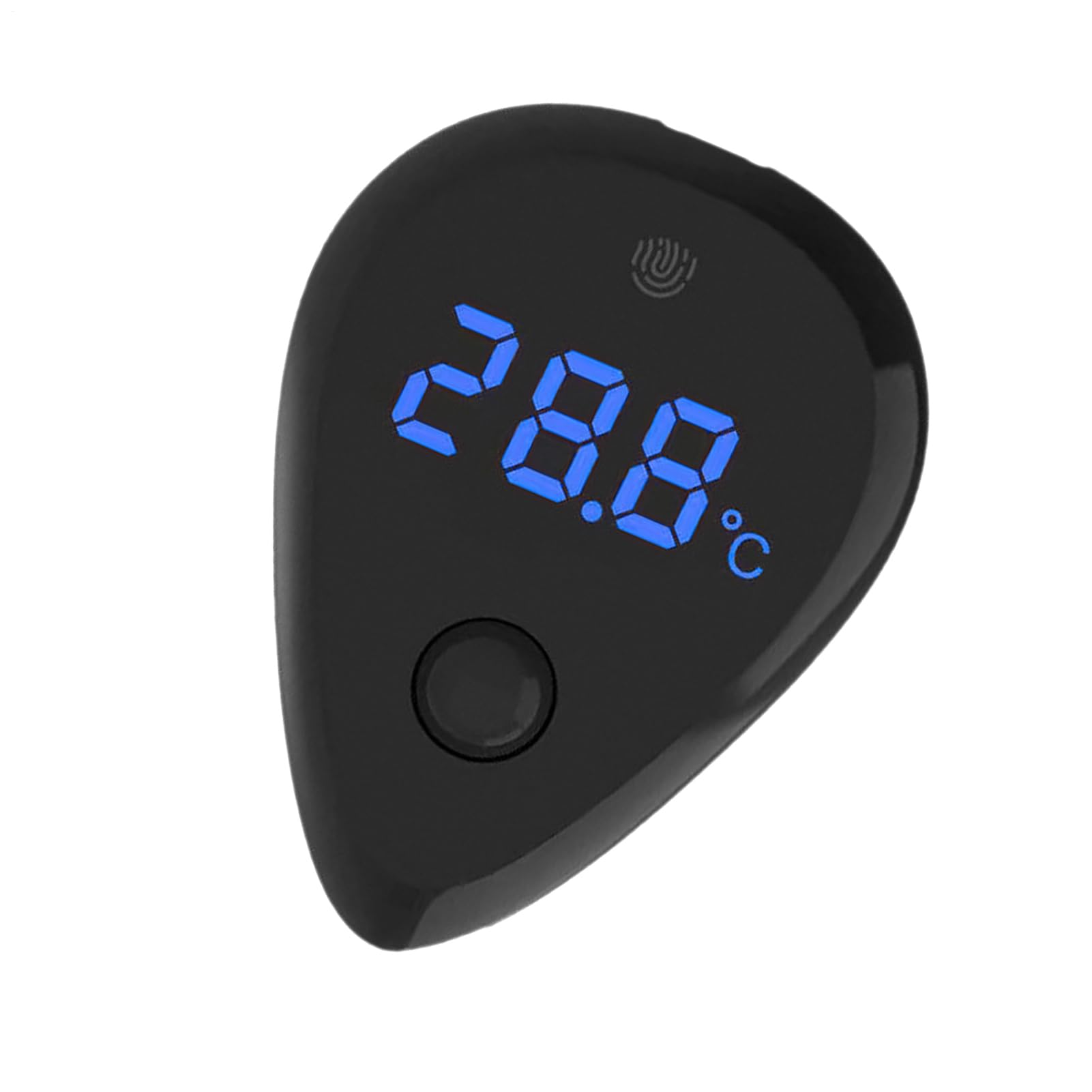 Digital Aquarium Thermometer Compact Temperature Meter Easy Read LED Screen Precise Monitoring Device Fish Tank Tool with Touch