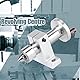 Reitstock Für Drechselbank, Zentrierspitze Rollkörner, Mini Drehmaschine, Doppeltes Drehzentrum Doppellager Live Center Revolving Center DIY Teile Drehmaschine Teile Zubehör