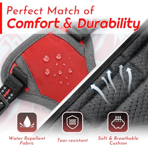 Image of Eagloo Dog Harness for Small Dogs, No Pull Pet Vest with 2 Leash Clips