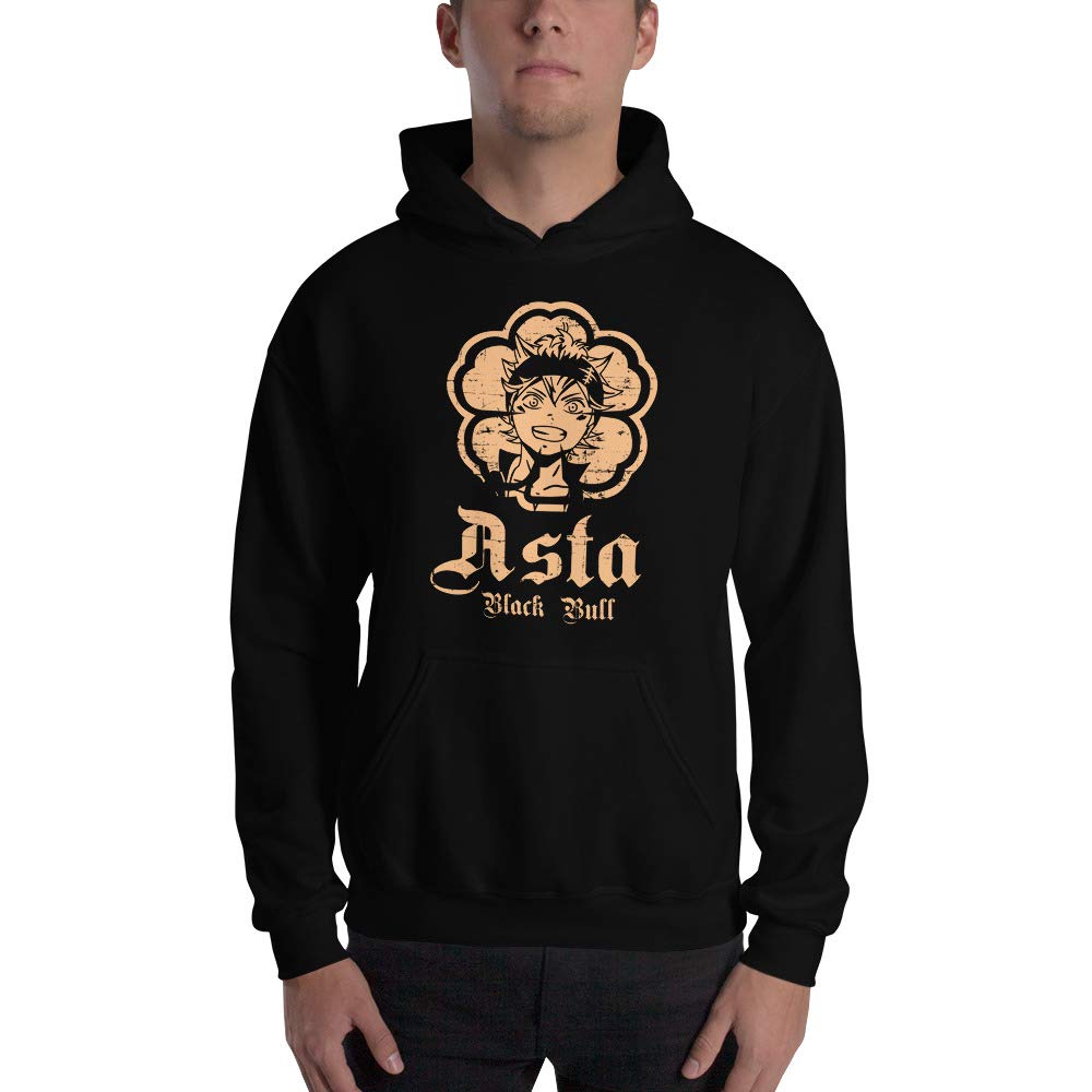 Black Bulls Asta Black Clover Men Women Unisex Hoodie