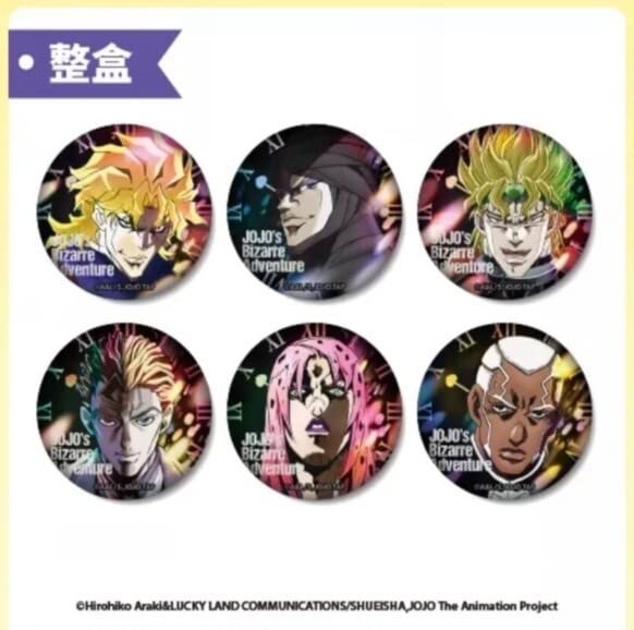 再×14入荷 ジョジョ jojo Niko and 上海 限定 バッジ全員 缶バッジ