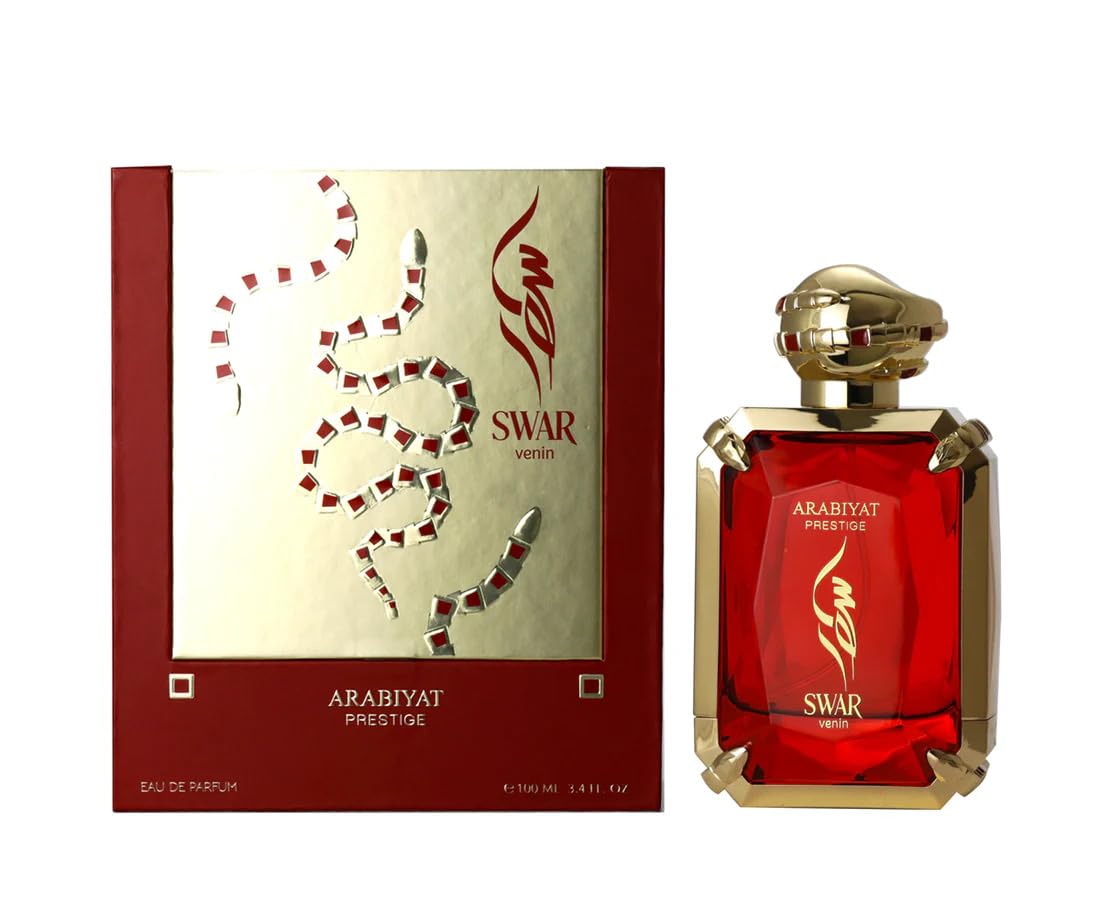 Arabiyat Prestige Swar Venin EDP Eau de Parfum para mujer 100 ml, fabricado en los Emiratos Árabes Unidos