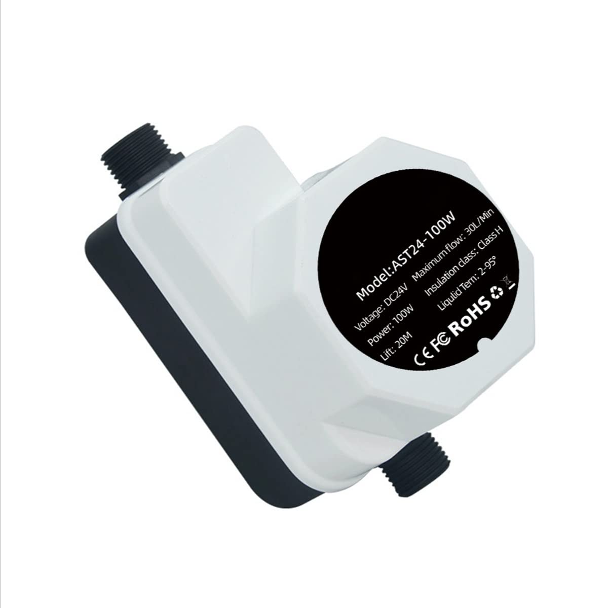 Submersible Sump Pump Booster Pump Automatic For Low Pressure In Home 24V  180W Heater Boost Shower Transfer Pump (Color : 180w, Size : Upgrade white)  - Amazon.com