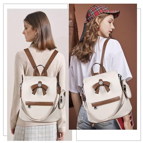 Image of ZOCAI Backpack Purse for Women Fashion Backpack Purses PU Leather Daypacks Anti-Theft Shoulder Bag Satchel Purse