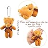 Haconba 36 Packs 4.7 Inch Mini Teddy Bear Toy Plush Stuffed Bear Doll for Keychain Craft DIY Accessory Birthday Gifts Party Favors Supplies, 12 Colors #1