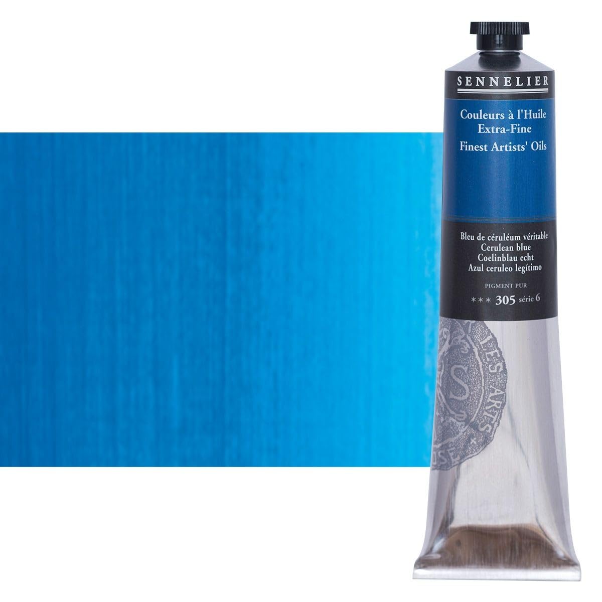 Sennelier Artists Color Pintura al óleo, 200 ml, Cerulean Blue S6