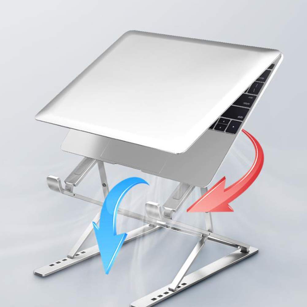 Supporto per Laptop, Supporto ergonomico Regolabile per Laptop Supporto per Monitor Portatile Pieghevole Compatibile con Tutti i Laptop, più Laptop da 11-23 Pollici