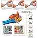Lever Wire Connectors Compact Splicing Wire Connectors Fast Connection Terminal Electrical Connectors 3 Conductor for Quick Connect 28-12 AWG (50 Pack)