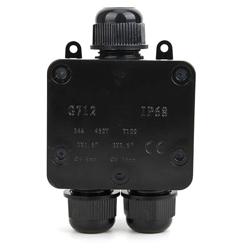 Miniatura 6 de Caja terminal plástica impermeable formada Y de la manera al aire libre de la caja de conexiones IP68 3