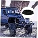 Garneck 17500lbs Winch Protector Oxford Cloth Car Winch Shield Black Tarp Easy Install