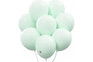 AFTERLOON® Biodegradable Pastel Green Balloons 12 Inch