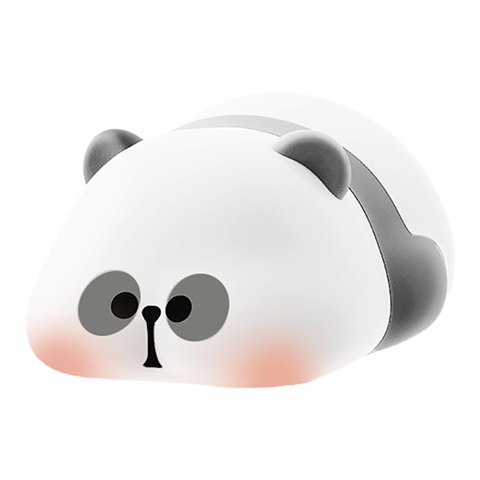 Axfbim Silicone Night Light, Panda Pat Lamp for Sleeping, LED Cute Panda Night Light, Bedside Lamp Decorative Ornament