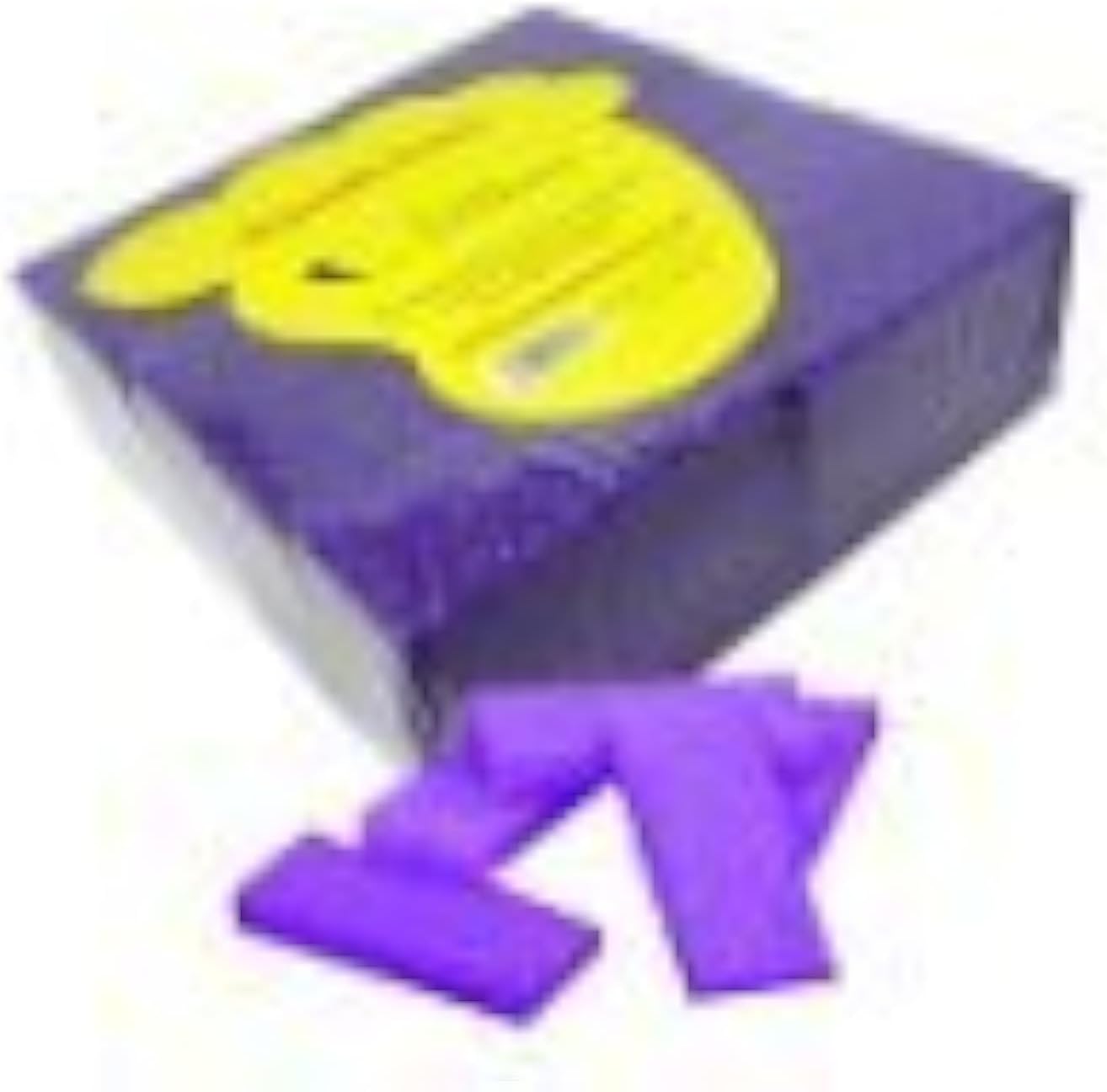 40pc Coarse CT Mini Disposable Pumice Pads- Purple