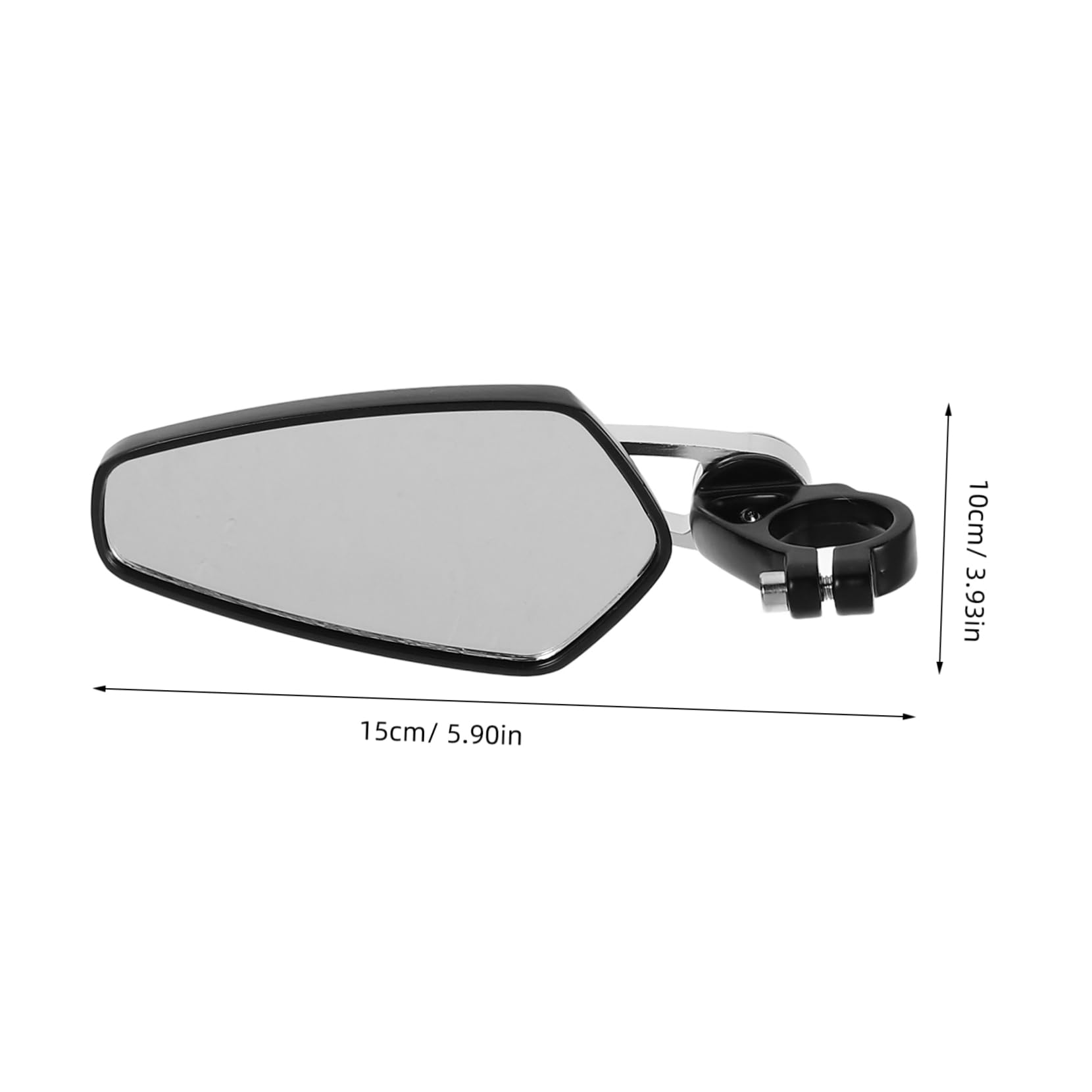 Miroir Rétroviseur Moto Style Rétro Rétroviseurs Latéraux pour Guidon Moto avec Caméra Embarquée Aluminium pour Tout-