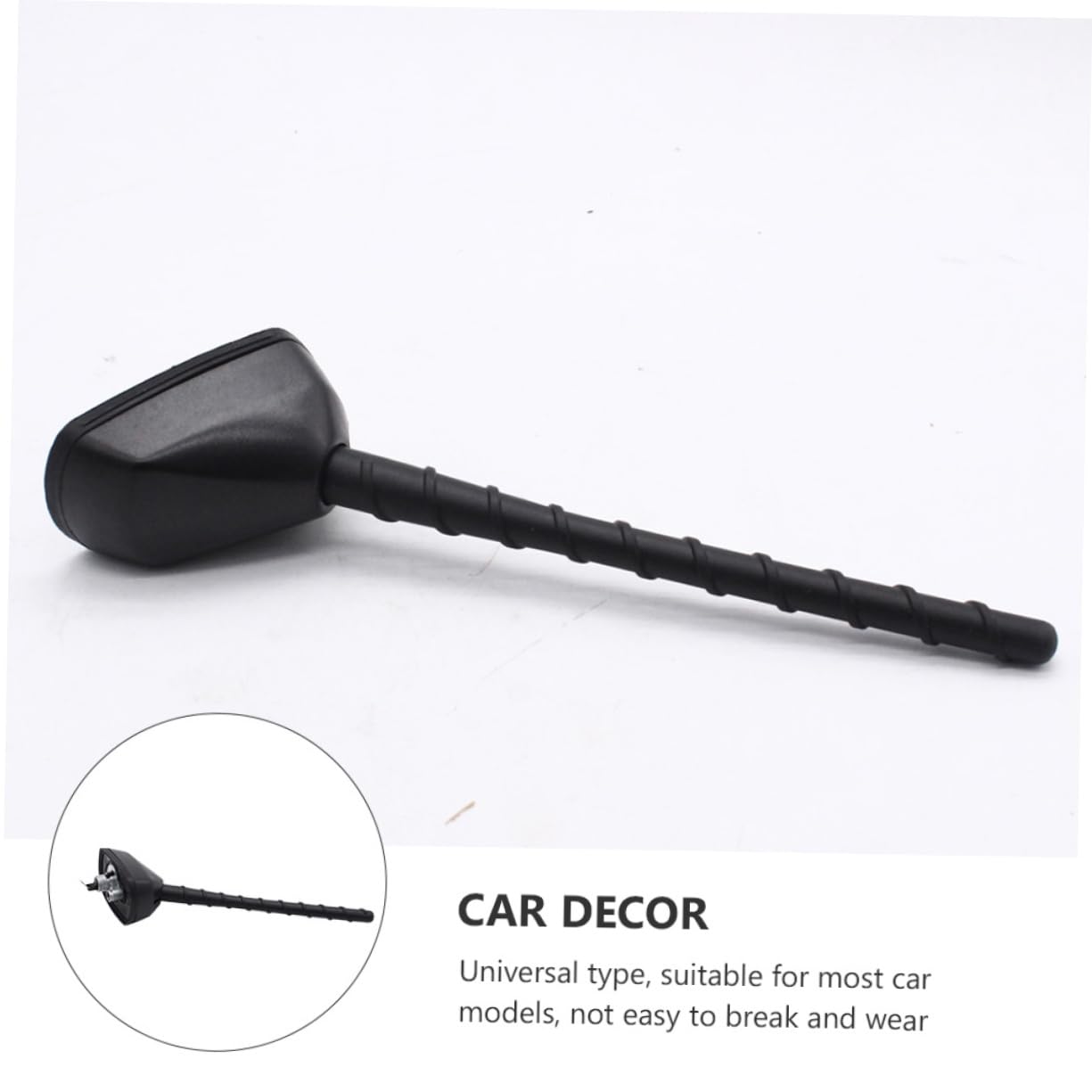 Homoyoyo Antena Modificada para Coche Sencilla y Duradera para Decoración de Techo Interiores