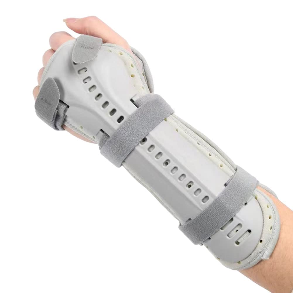 Férula de muñeca para túnel carpiano - Férula de muñeca nocturna - Soporte de muñeca ajustable Protector de fractura de muñeca - para túnel carpiano Artritis Tendinitis Esguince Mano Articul