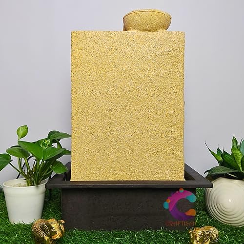 Image of Decorative Water Fountain for Home Decor, Office, Indoor & Outdoor, Garden, Puja Room, Vaastu, Reception, Spa, Gifting. (C-011)