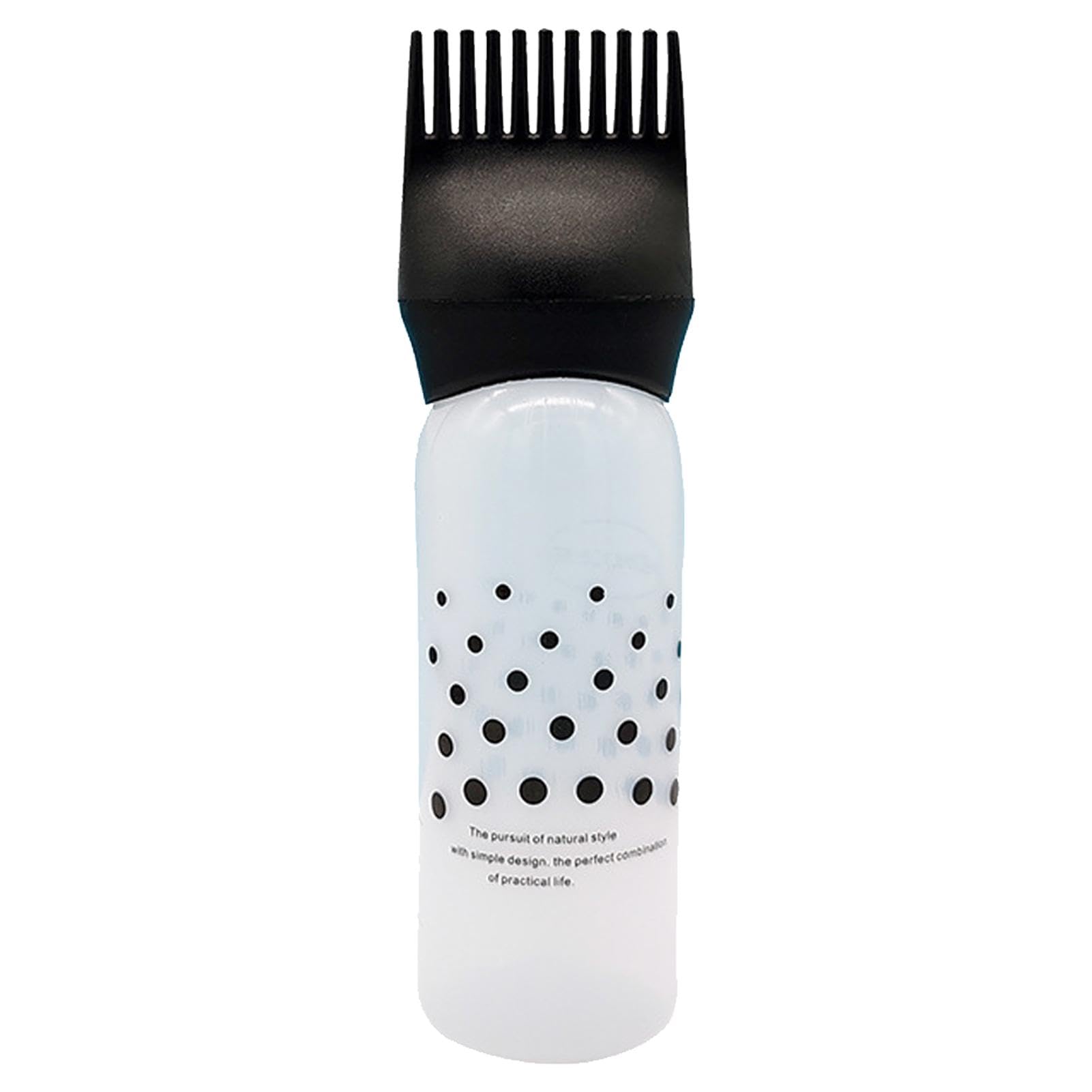 Hair Oil Applicator Bottle - Root Comb Applicator Bottle | Oil Applicator For Hair Dye, Hair Applicator Bottle, Hair Oiling Applicator Bottle Hair Dye Brush Bottle For Hair Dyeing