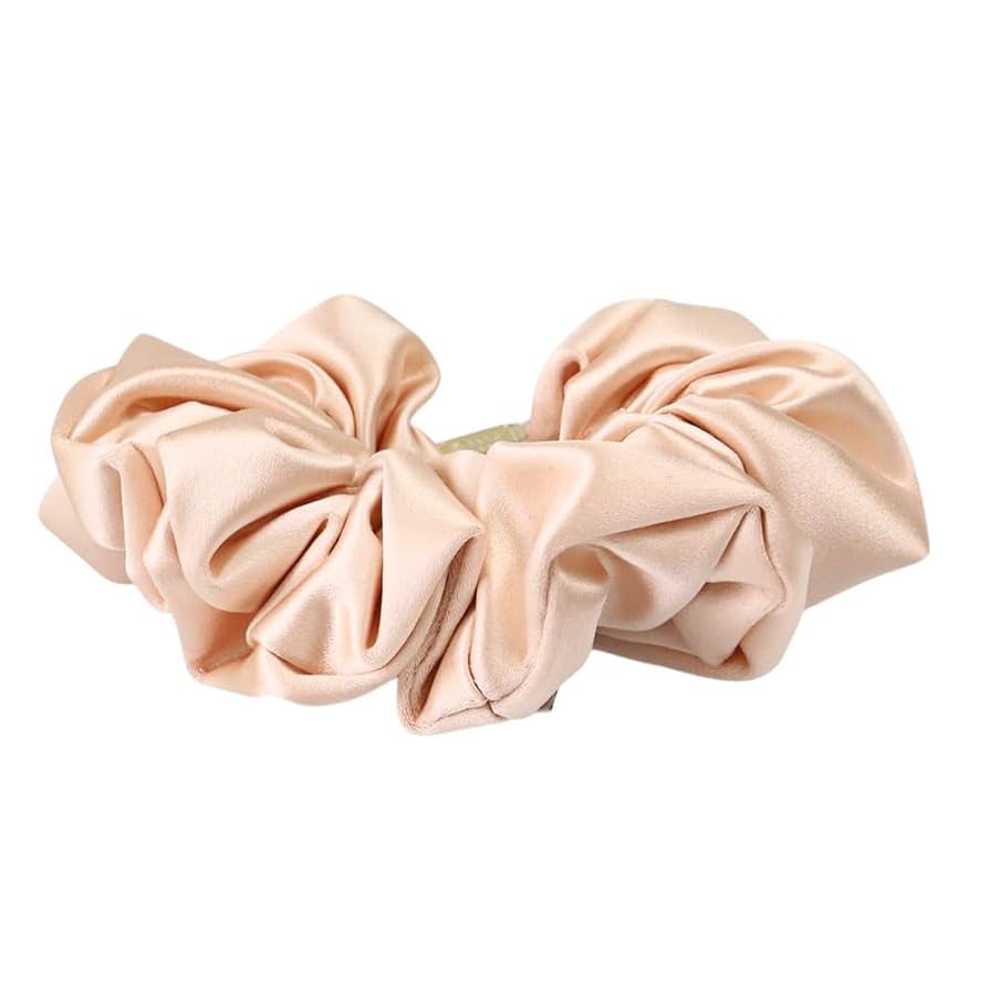 【MIU MIU】サテンシュシュ ロゴ金具 ブラウン グリーン ピンク Amazon | [ミュウミュウ] シュシュ ヘアゴム ヘアアクセサリー
