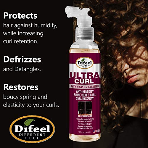 Difeel Ultra Curl Sealing Spray 8 oz miniatura 4
