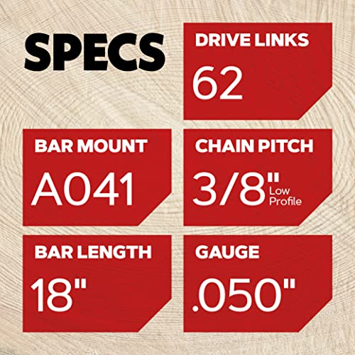 Oregon 18-Inch Bar & S55 Chain Combo