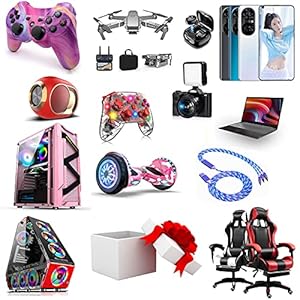 Mystery Box Electronic, Lucky Box, Verjaardagsverrassingsdoos voor kinderen, jongens en meisjes, maak kans op: drones…