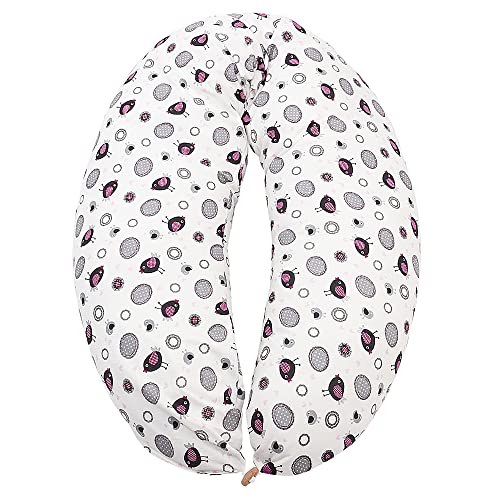 HOBEA-Germany Almohada de Lactancia XXL Almohada de posicionamiento Almohada para Embarazadas