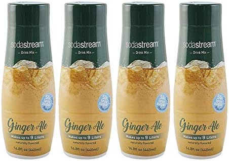 SodaStream Ginger Ale, 440ml Pack of 4