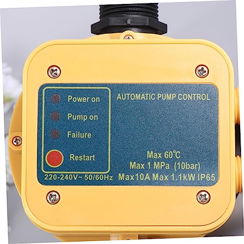 Hoement Druckregler Für Wasserpumpe Aus Kunststoff Elektronisch Gesteuert Automatischer Betrieb Mit Rückschlagsicherung Hält Druckfluss Aufrecht