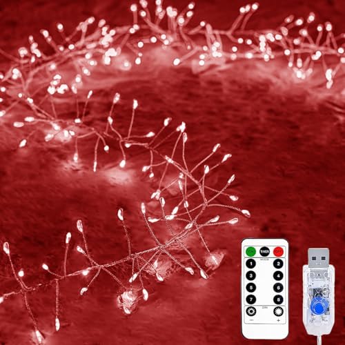 Guirlande lumineuse pétard 5m idéale pour extérieur et fête de Noël