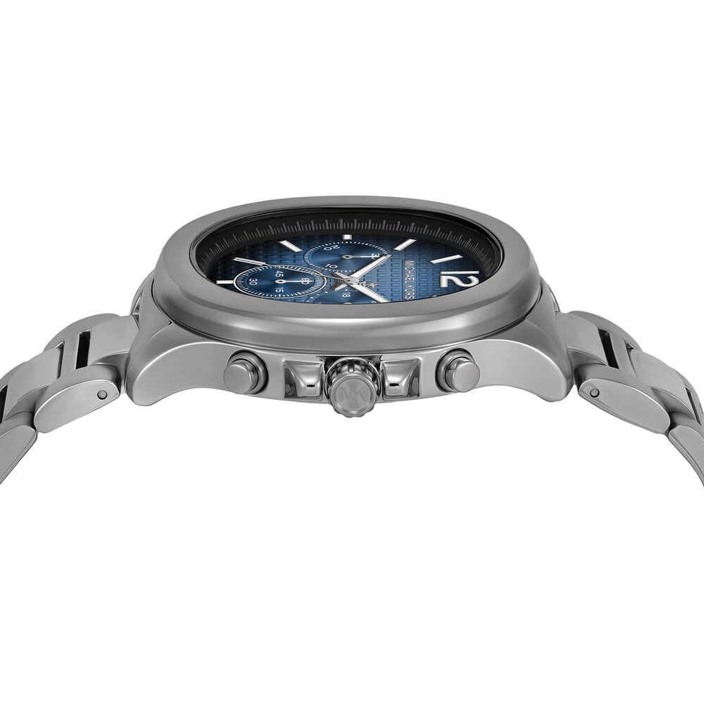 Michael Kors Orologio Sage da uomo, movimento cronografo al quarzo 44 mm con cinturino in acciaio inossidabile