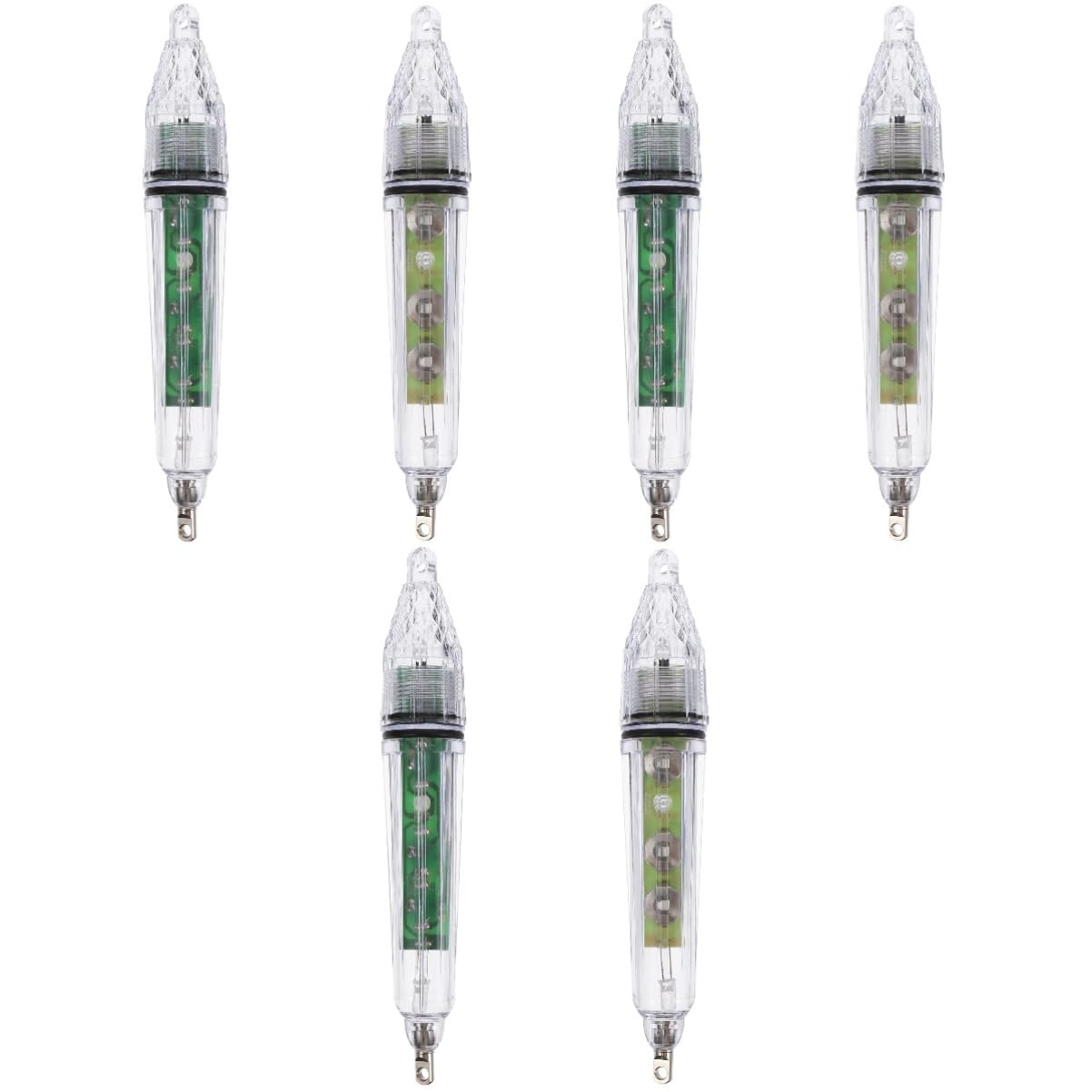 Didiseaon Lampada da Pesca Luci LED Subacquee Barche Serbatoio Acquario Esterno LED Luce Esca da Pesca Luce Oceanica Luce da Pesca Canne Sommergibili Palo Punta Sgombro Luminosa