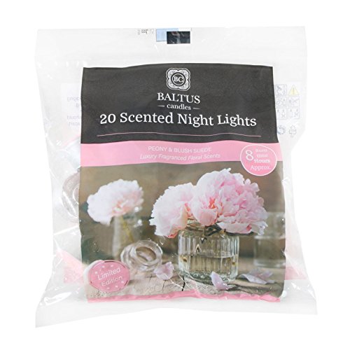 Velas de noche Baltus con fragancia de peonías (20 unidades) Cover
