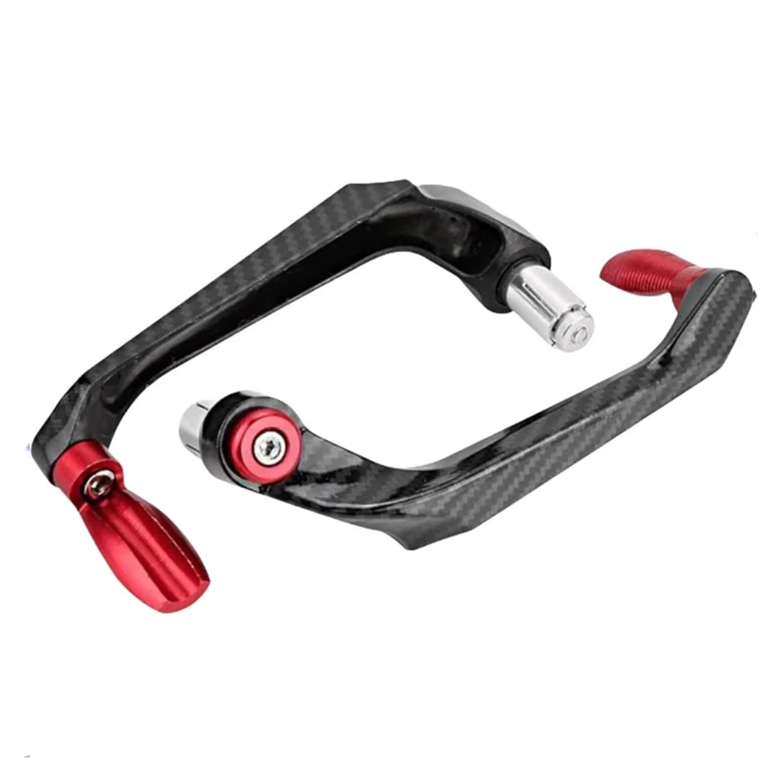 KEHFBSOWM Motorcycle Bow Guard Motorcycle CNC Aluminum Handlebar Brake Clutch Lever Hand Guard Protector Accessories Handguard Handguards