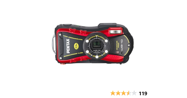 素晴らしい価格 耐衝撃 防水デジカメ♬ PENTAX WG-10 RED agapeeurope.org