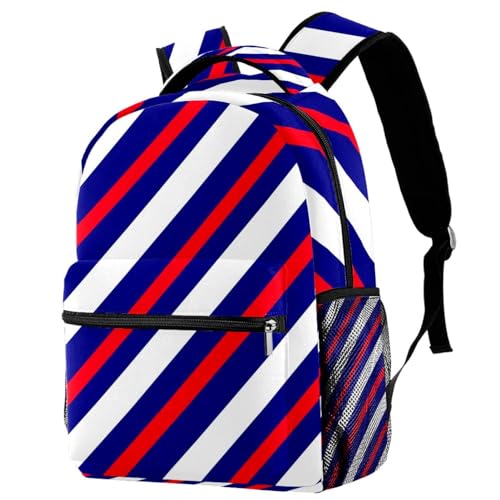 Sac à dos d'école marinière pour les cours et les sorties le week-end