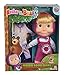 Simba- Masha And The Bear, Bambola Masha Giorno e Notte, 109301022, + 3 anni, bambola musicale, con pigiamino