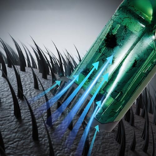 Cortador de pelo recargable de acero inoxidable con diseño ergonómico 4