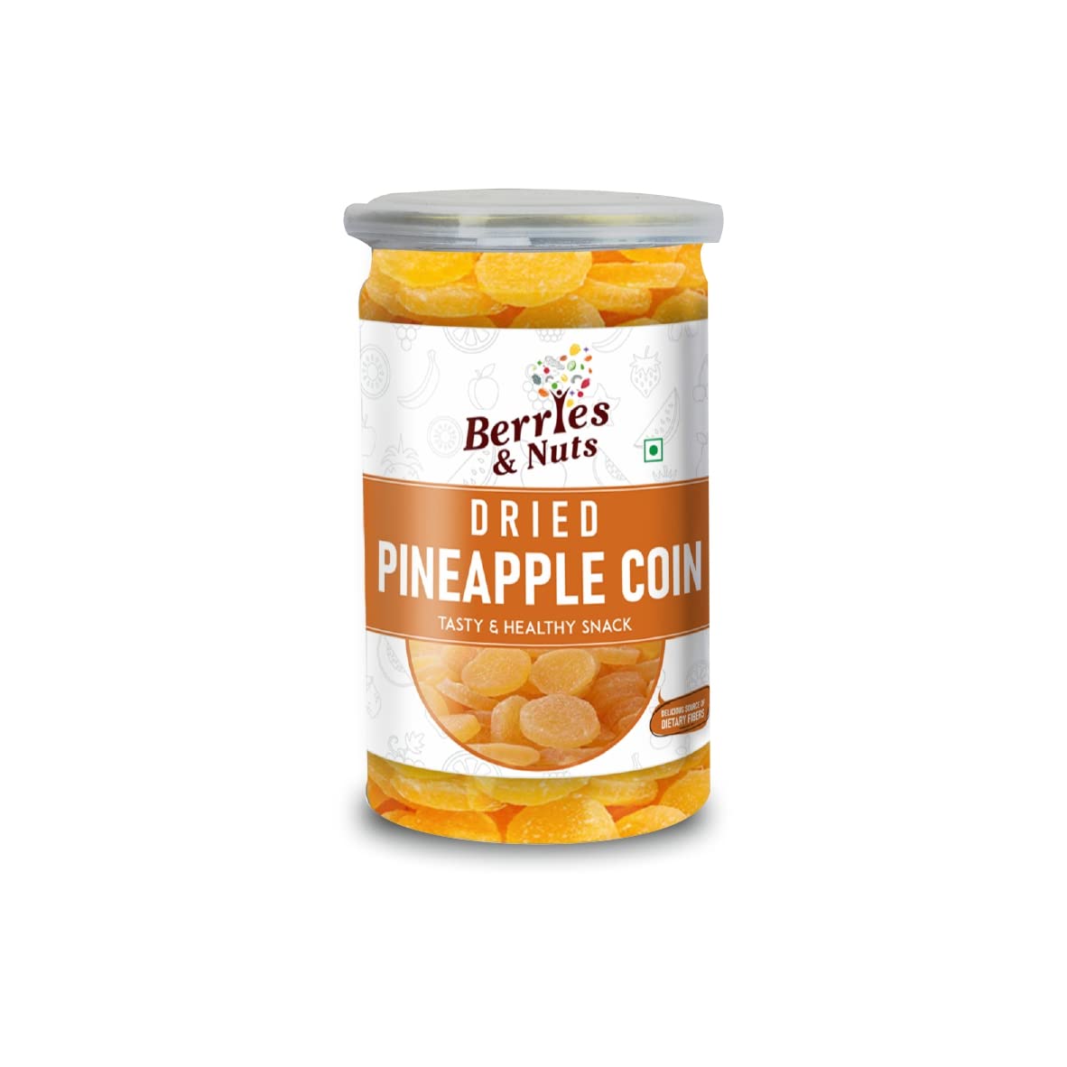 Berries And Nuts Dehydrated Dried Pineapple Coin | Dry Fruits Pineapple Coin | 200 Grams | 1 Bottle of 200 Grams (B0B4SXMYY8) Amazon Price History, Amazon Price Tracker