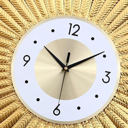 Horloge de paroi silencieux sans tic-tock grand format pour retrouver le sommeil - 7