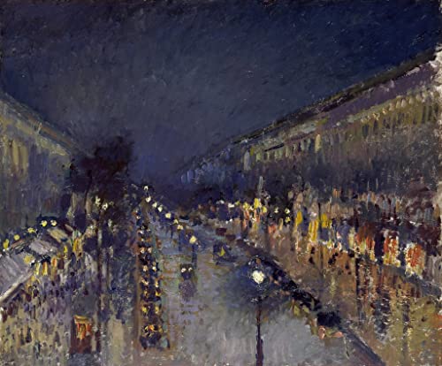 Affiche toile Pissarro pour habiller un grand mur vide tableau impressionniste 60x90 cm