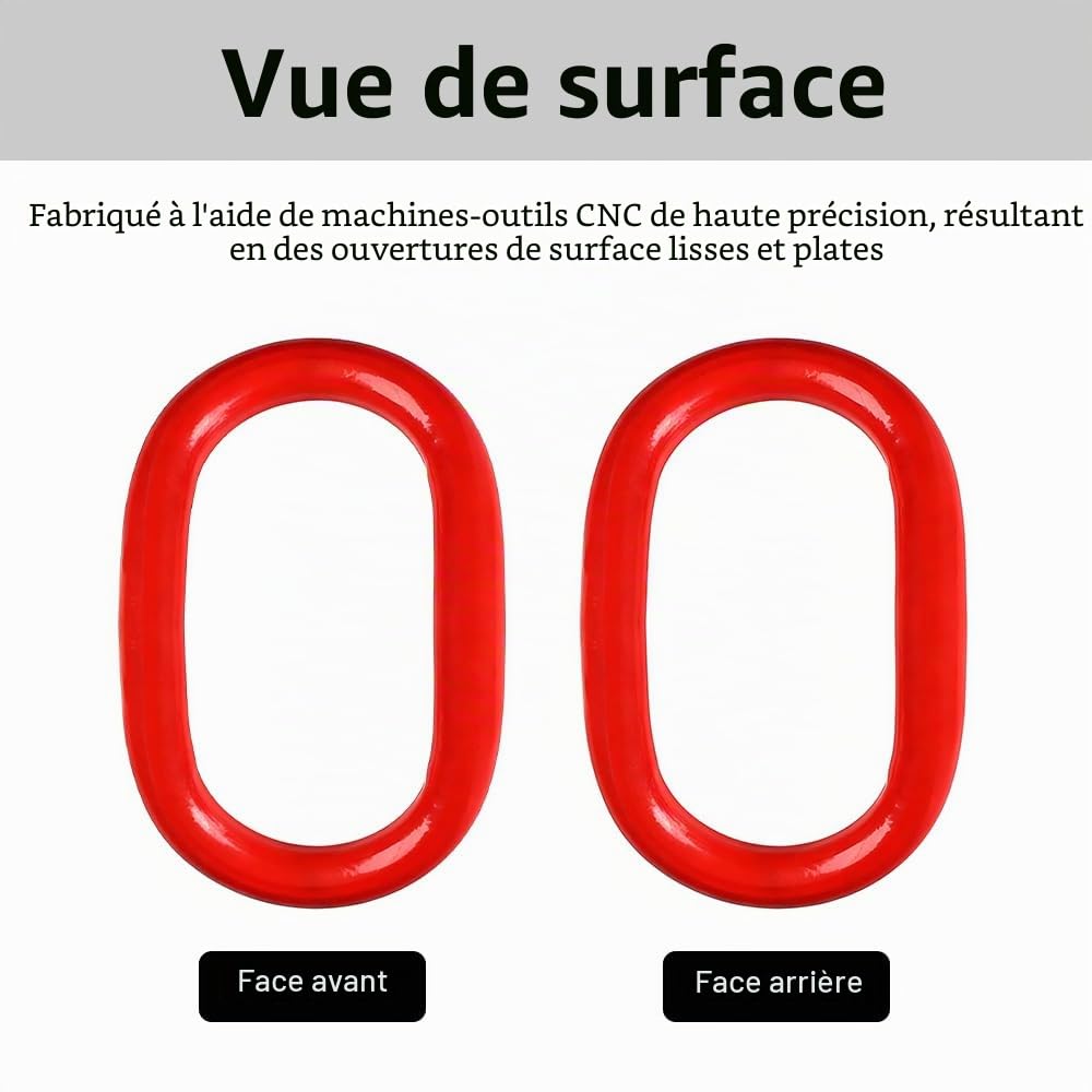 Anneau de puissance 8T épaissi,Appareil de levage pour le levage de marchandises dans l'atelier
