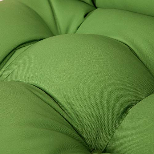 Artplan Outdoor Cushions Loveseat All Weather Chair Cushions Bench Cushions Set Of 5 Wicker Tufted Pillow For Patio Furniture #TOP4