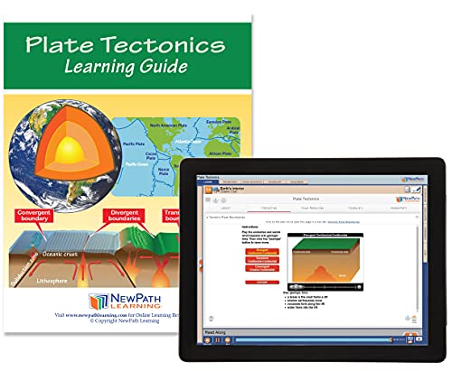 Plate Tectonics Student Learning Guide with Online Multimedia Lesson -