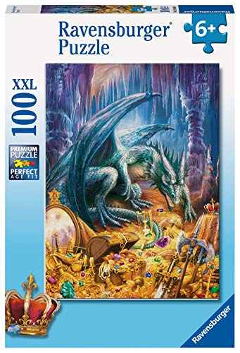 RAVENSBURGER Puzzle Der Höhlendrache Ravensburger 12940 - Rompecabezas XXL de 100 Piezas para...