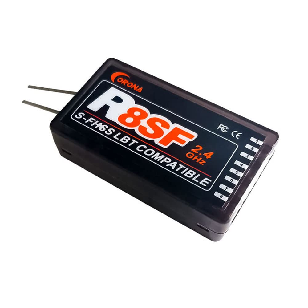 Amazon | Corona 2.4G R8SF 8CH S-FHSS 互換レシーバー FUTABA S-FHSS